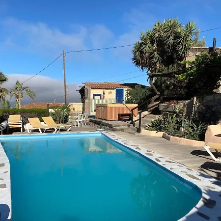 Casa La Paloma Mit Meersicht, Beheizbaren Gemeinschaftspool Whirlpool Sauna Und Garten El Jaral